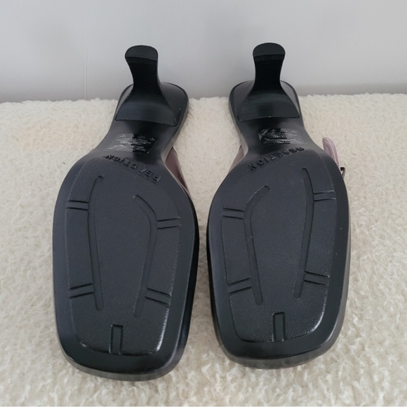 KENNETH COLE REACTION Kitten Heel Slide Ons Size 7 - Picture 7 of 12